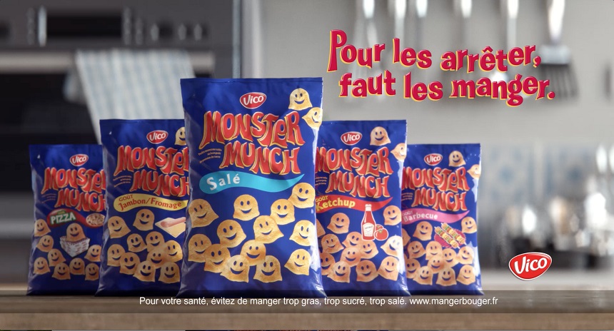 Monster Munch > "Monster Munch, pour les arrêter, il faut les manger"
