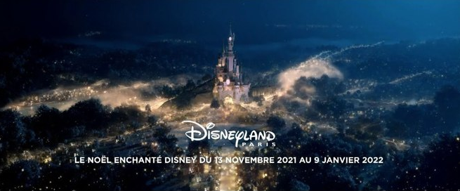 Pub du mois d'octobre : Disneyland Paris « le noël enchanté »